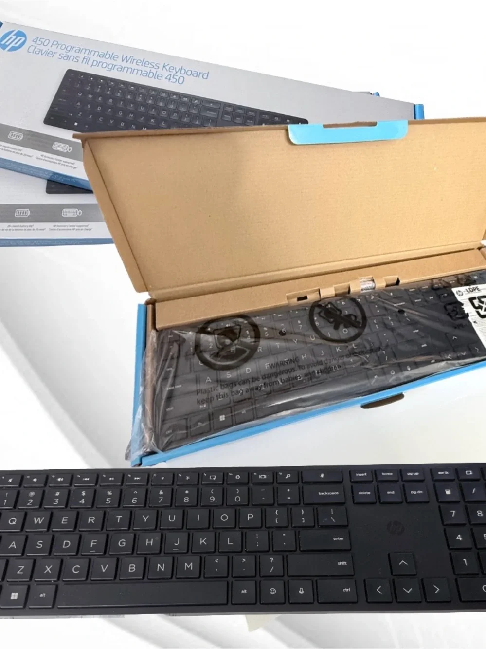 HP 450 Programmable Wireless Keyboard